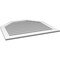 Ekena Millwork Octagonal Top Surface Mount PVC Gable Vent: Functional, w/ 3-1/2"W x 1"P Standard Frame, 42"W x 38"H GVPOT42X3801SF - alternate 5